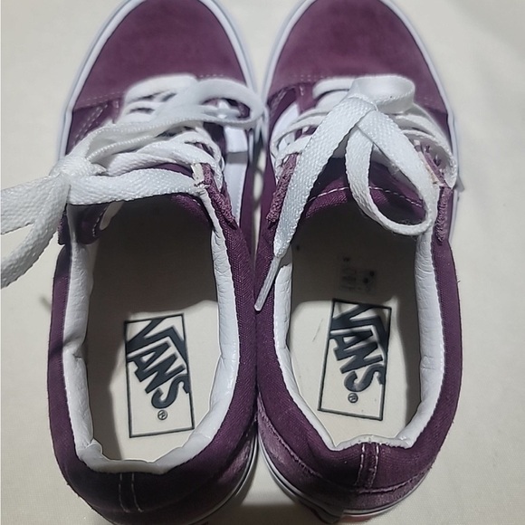 Purple vans very gently worn size 5 men’s/ 6.5 women’s - Picture 7 of 8